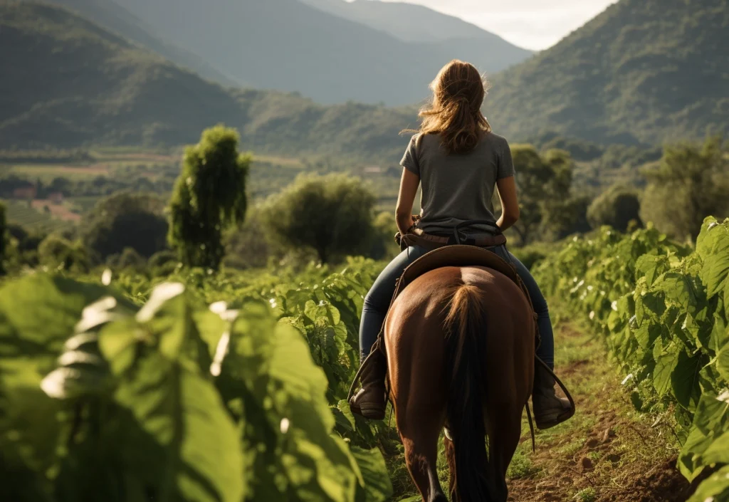 In galop langs avocado’s en bergbeekjes