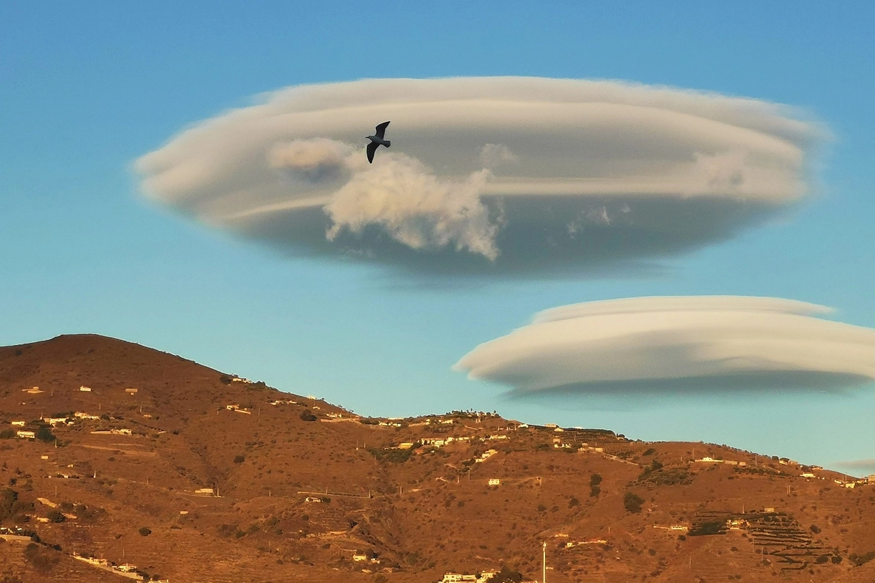 La herradura clouds ufo